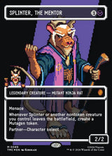 Splinter, the Mentor (0089) (Borderless) (Surge Foil) - Magic: The Gathering