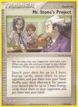 Mr. Stone's Project - Pokémon