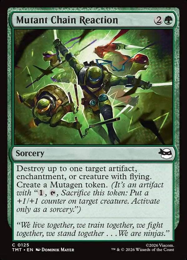 Mutant Chain Reaction - Magic: The Gathering