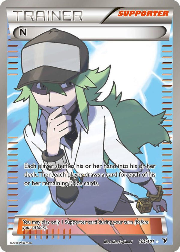 N (Supporter) (Full Art) - Pokémon