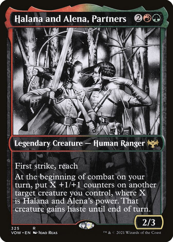 Halana and Alena, Partners (Showcase) - Magic: The Gathering