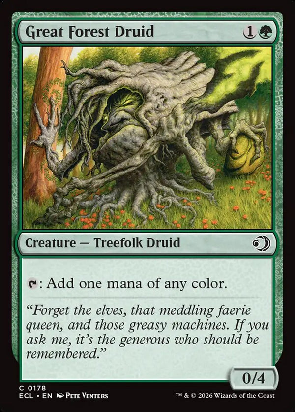 Great Forest Druid - Magic: The Gathering