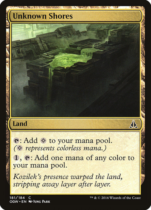 Unknown Shores - Magic: The Gathering