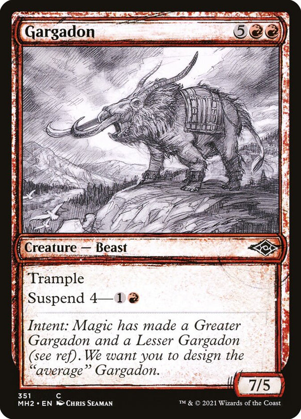 Gargadon (Showcase) - Magic: The Gathering