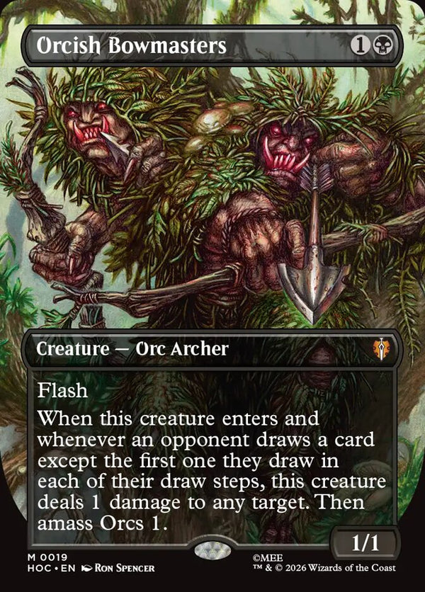 Orcish Bowmasters (Borderless) - Magic: The Gathering