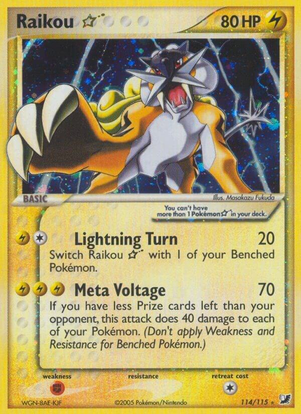 Raikou Star - Pokémon