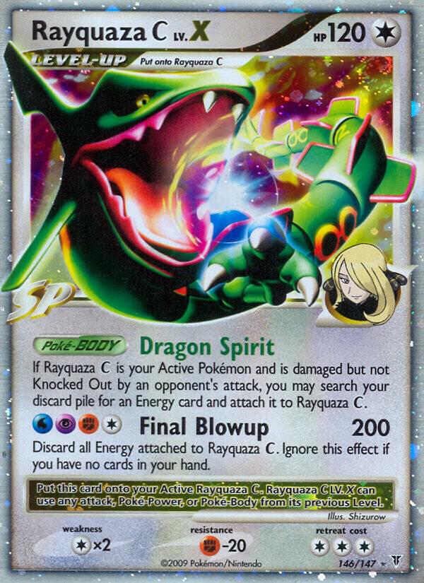 Rayquaza C Lv.X - Pokémon