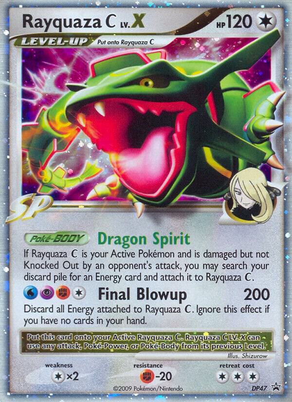 Rayquaza C LV.X - DP47 - Pokémon