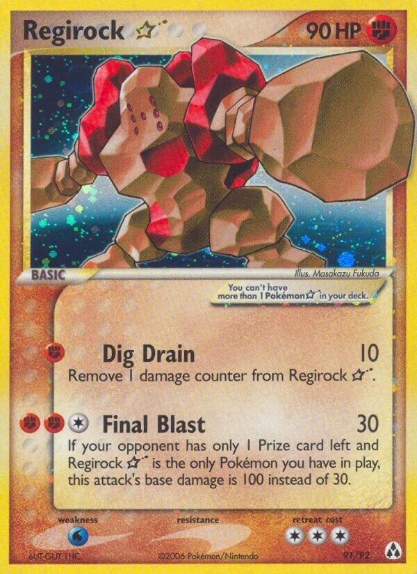 Regirock Star - Pokémon