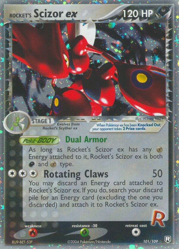 Rocket's Scizor ex - Pokémon