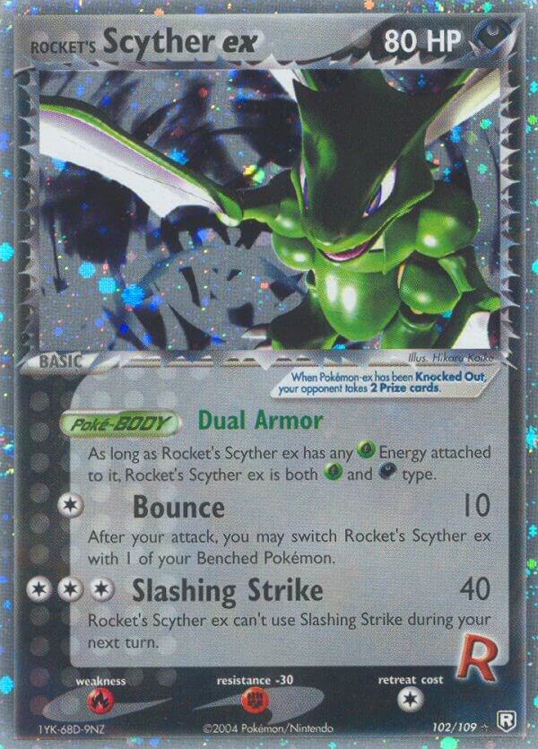 Rocket's Scyther ex - Pokémon