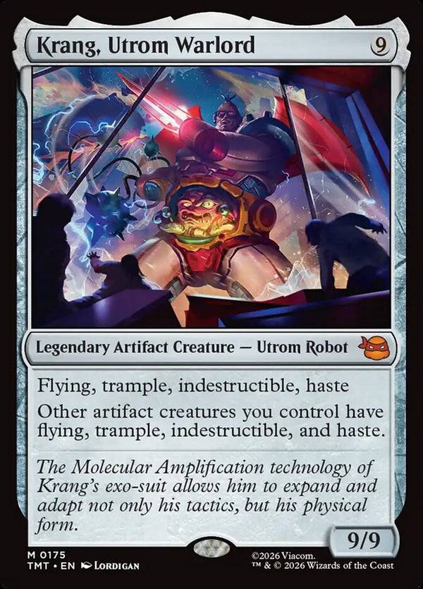 Krang, Utrom Warlord - Magic: The Gathering