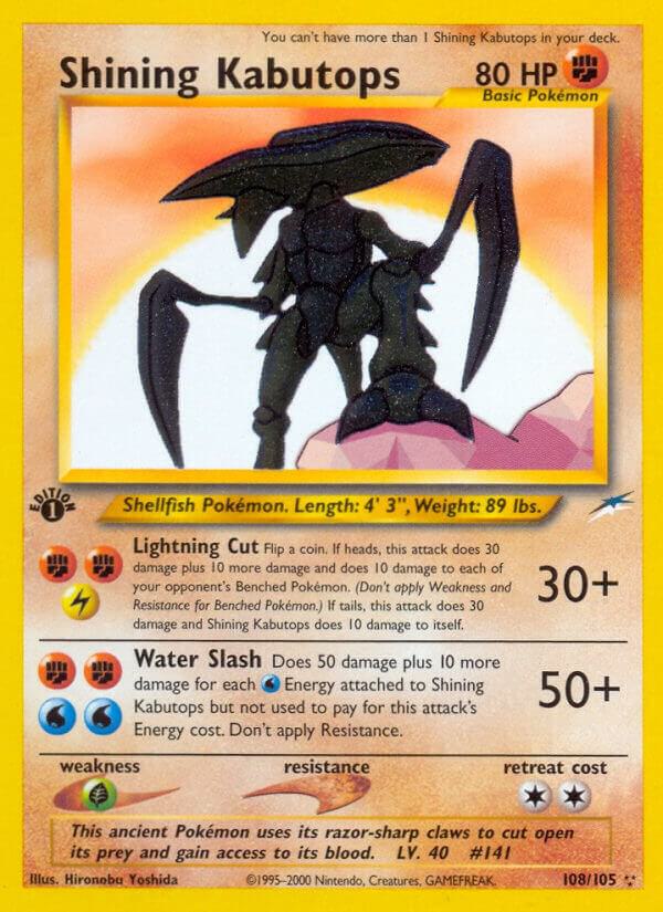 Shining Kabutops - Pokémon