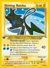 Shining Raichu - Pokémon