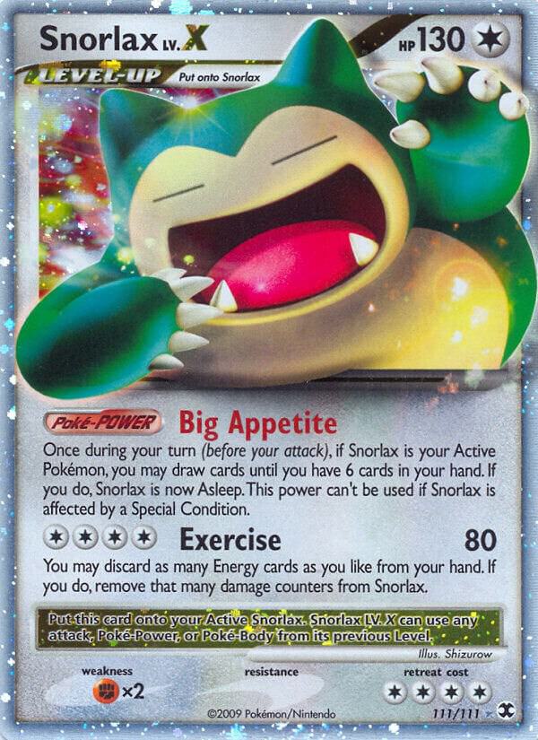 Snorlax Lv.X - Pokémon