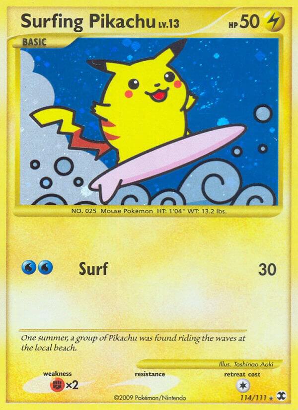 Surfing Pikachu - Pokémon