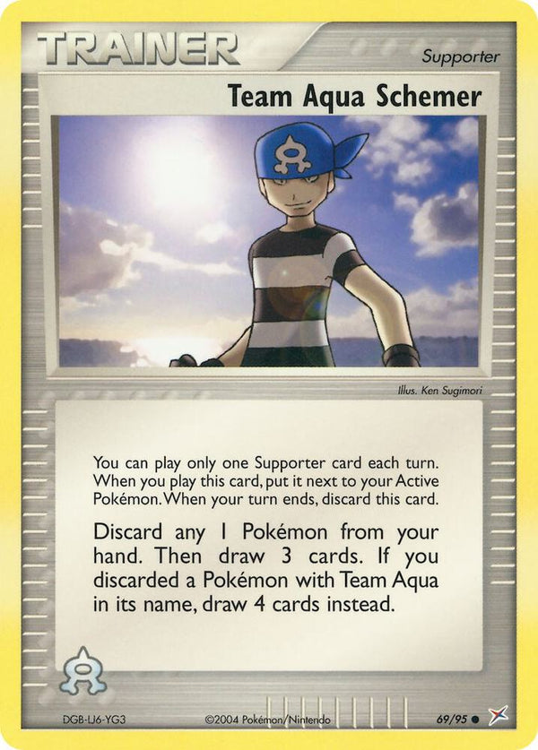 Team Aqua Schemer - Pokémon