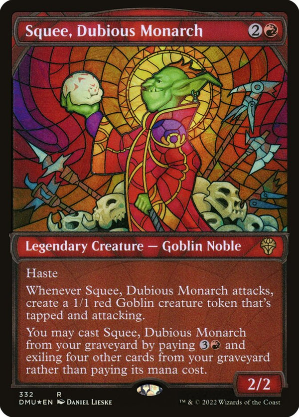 Squee, Dubious Monarch (Textured Foil) - Magic: The Gathering