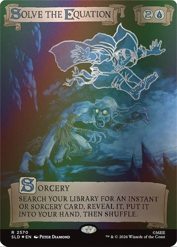 Solve the Equation (2570) (Out Of Sight Foil) - Magic: The Gathering