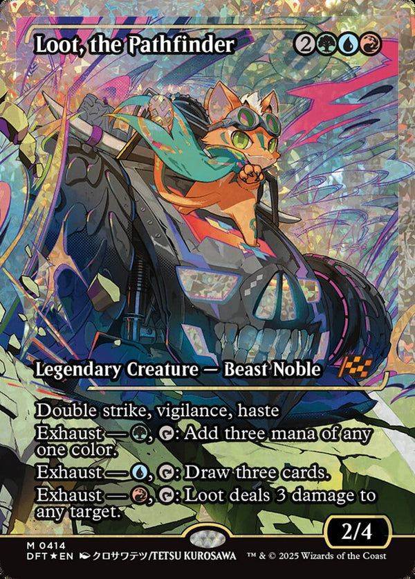 Loot, the Pathfinder (Showcase) (Fracture Foil) - Magic: The Gathering