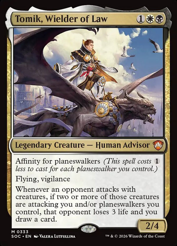 Tomik, Wielder of Law - Magic: The Gathering