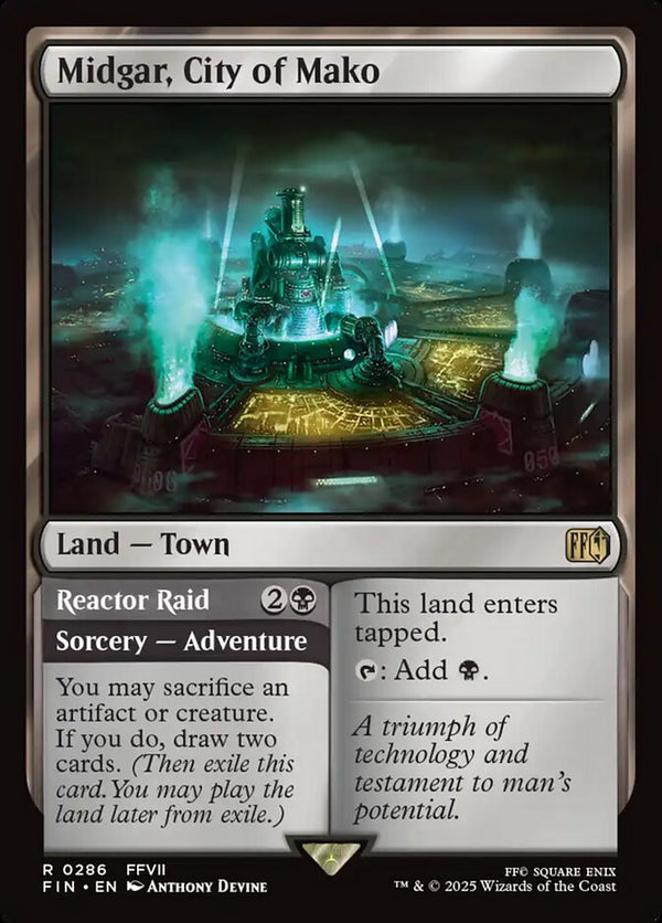Midgar, City of Mako (FIN 286) - Magic: The Gathering