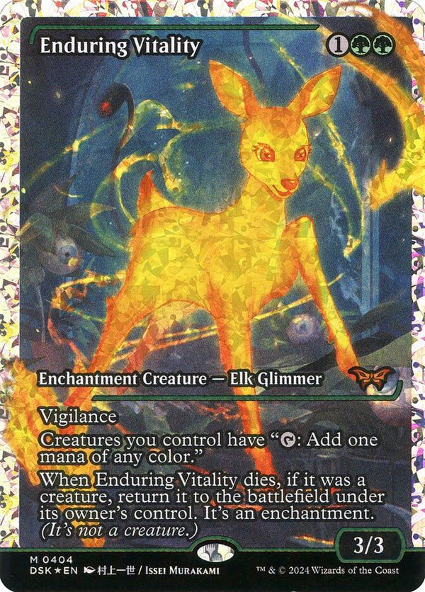 Enduring Vitality (Showcase) (Fracture Foil) - Magic: The Gathering