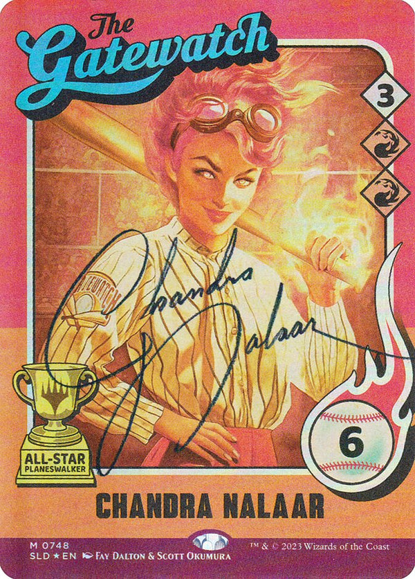Chandra Nalaar (748) (Autographed) - Magic: The Gathering