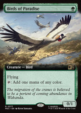 Birds of Paradise (Extended Art) - Magic: The Gathering