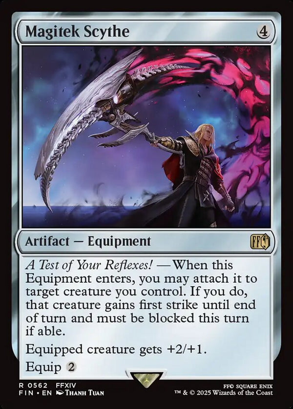 Magitek Scythe - Magic: The Gathering