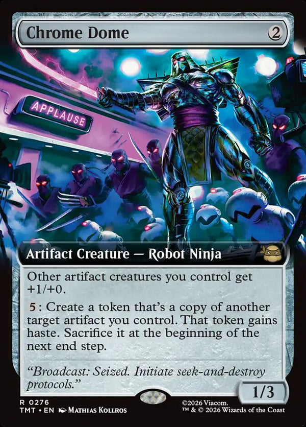 Chrome Dome (Extended Art) - Magic: The Gathering