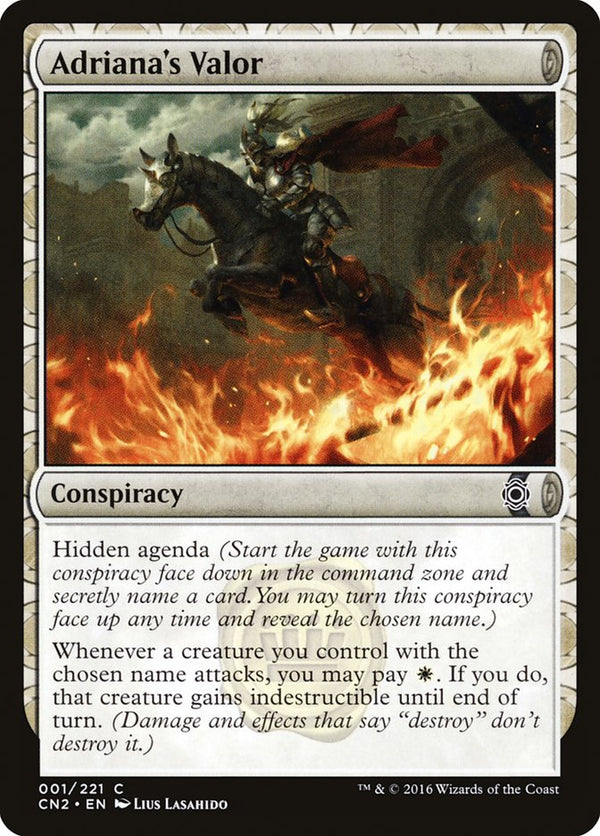 Adriana's Valor - Magic: The Gathering