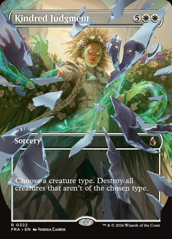Kindred Judgment (Borderless) (FRA 322) - Magic: The Gathering