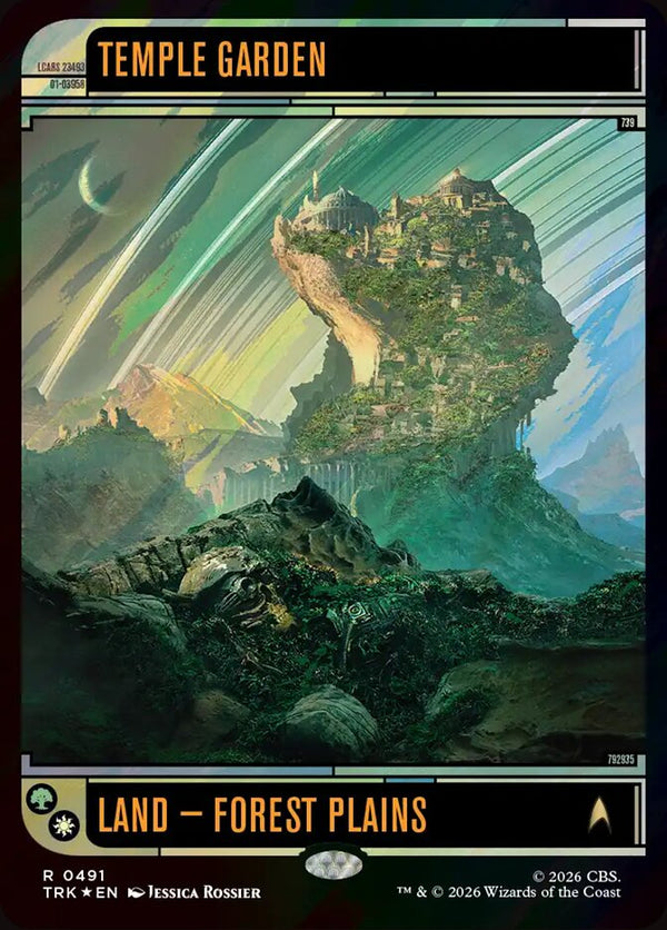 Temple Garden (Surge Foil) - Magic: The Gathering