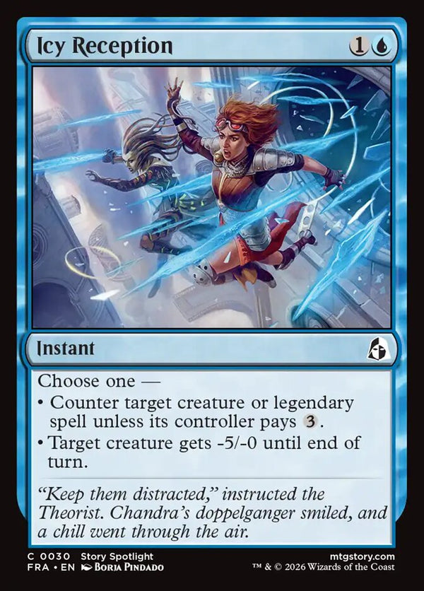Icy Reception (FRA 30) - Magic: The Gathering