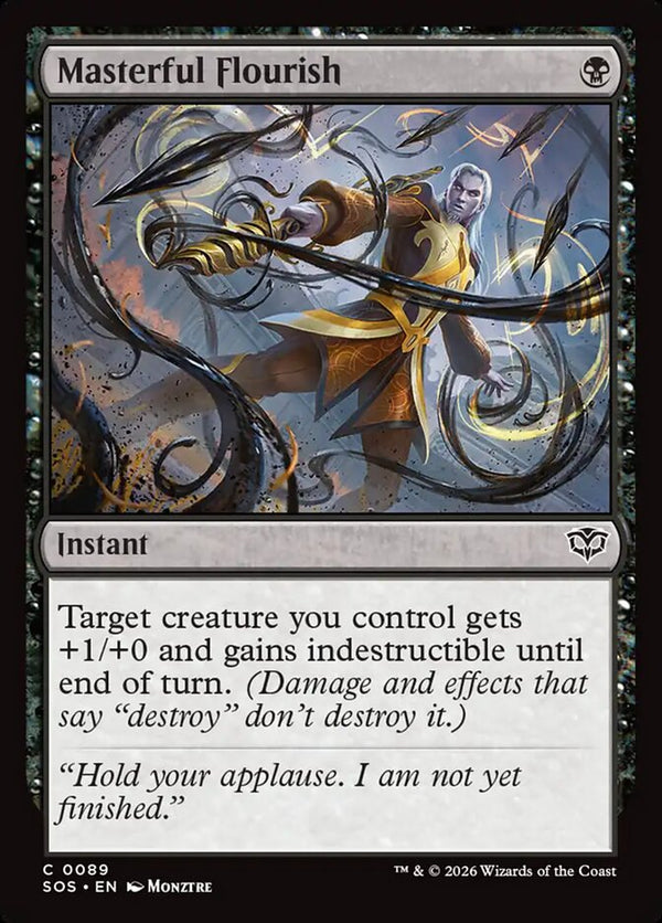 Masterful Flourish - Magic: The Gathering