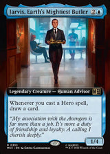 Jarvis, Earth's Mightiest Butler (Extended Art) - Magic: The Gathering