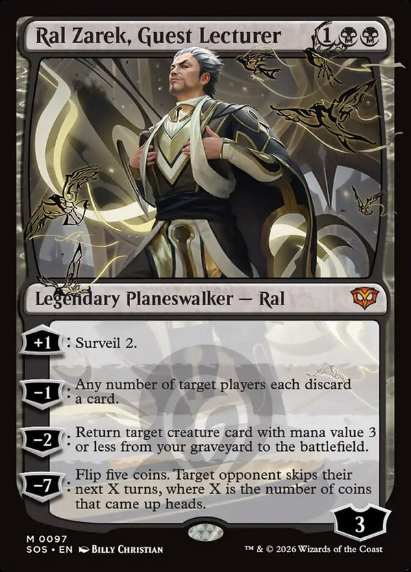 Ral Zarek, Guest Lecturer - Magic: The Gathering