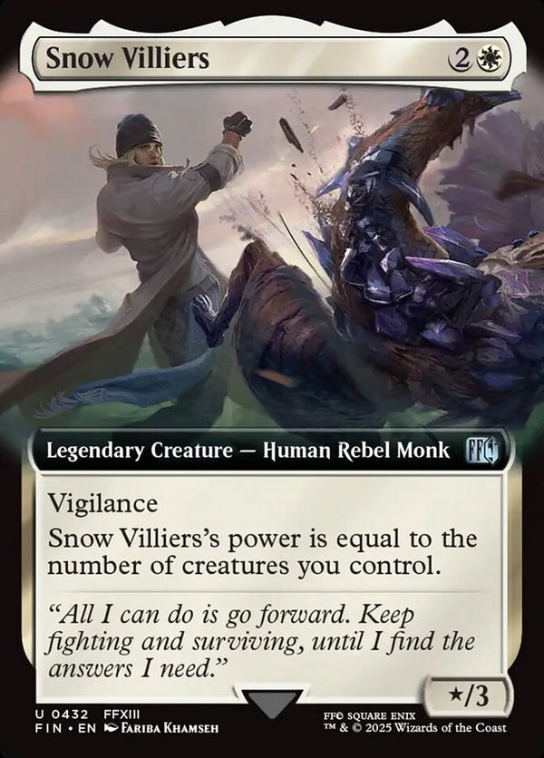 Snow Villiers (Extended Art) - Magic: The Gathering