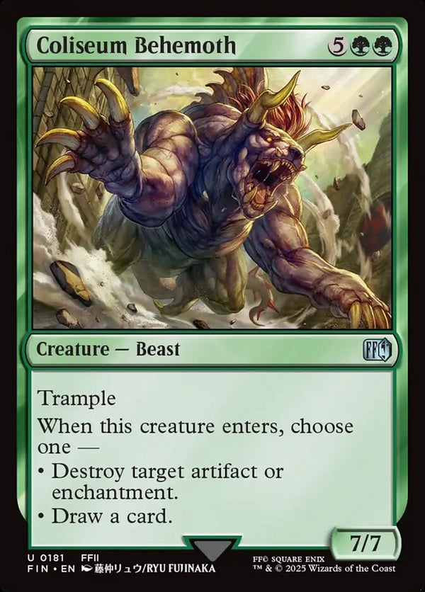 Coliseum Behemoth (FIN 181) - Magic: The Gathering