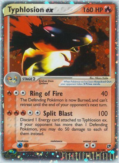 Typhlosion ex - Pokémon