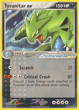 Tyranitar ex (Holo) - Pokémon