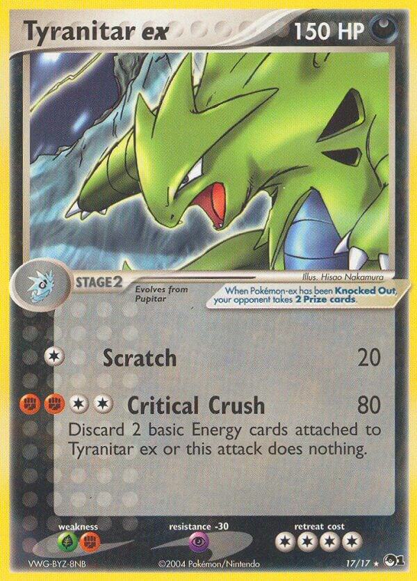 Tyranitar ex (Holo) - Pokémon