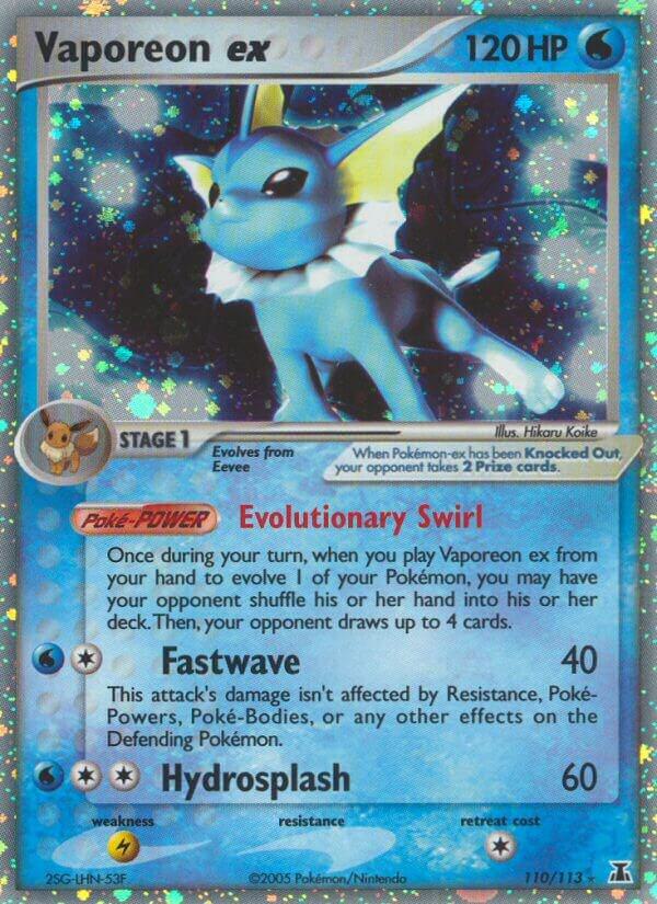 Vaporeon ex - Pokémon