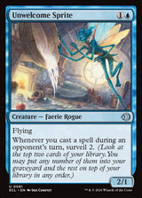Unwelcome Sprite - Magic: The Gathering