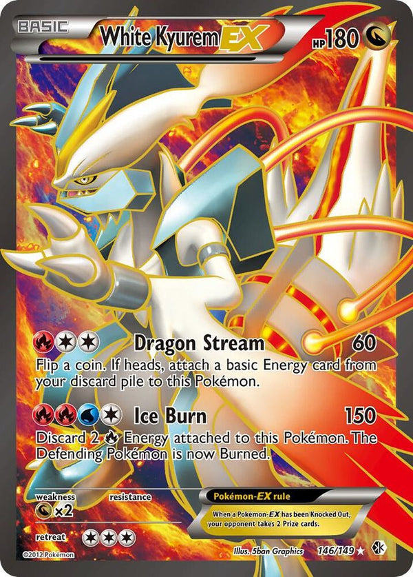 White Kyurem EX (146 Full Art) - Pokémon
