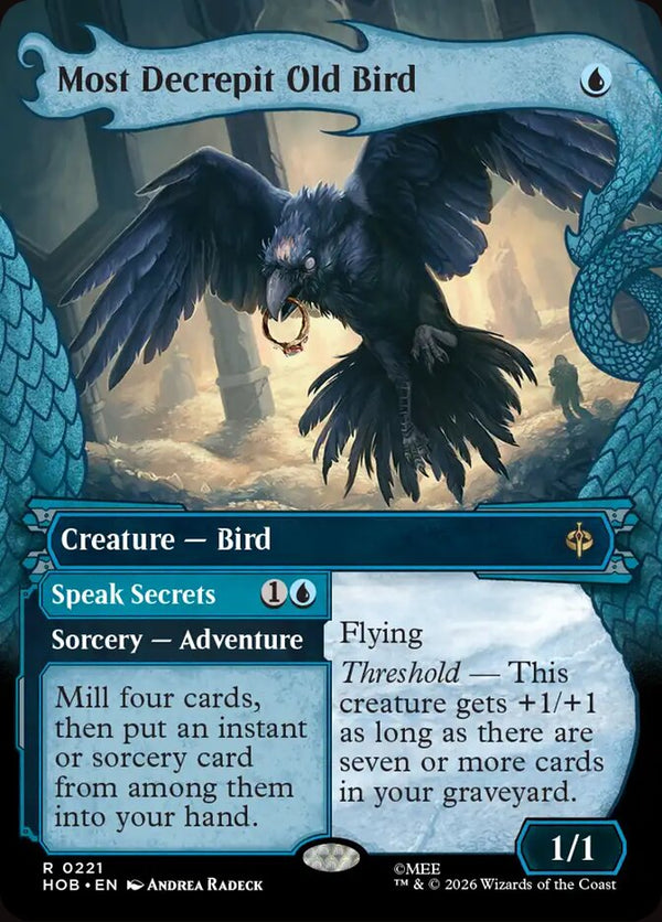 Most Decrepit Old Bird (Showcase) - Magic: The Gathering