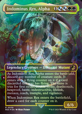 Indominus Rex, Alpha (Borderless) (Emblem) - Magic: The Gathering