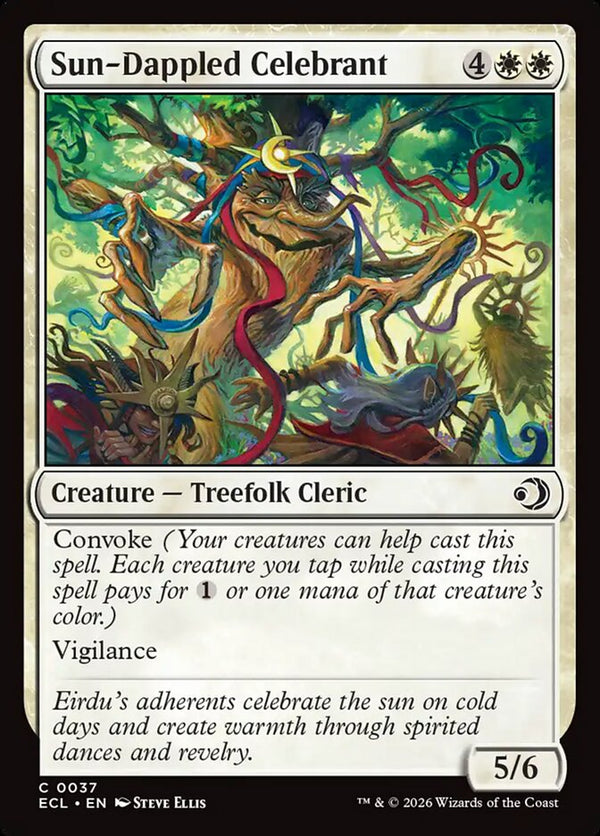 Sun-Dappled Celebrant - Magic: The Gathering
