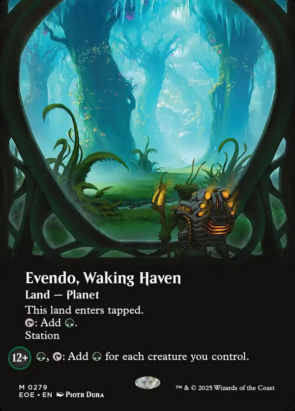 Evendo, Waking Haven (Borderless) - Magic: The Gathering